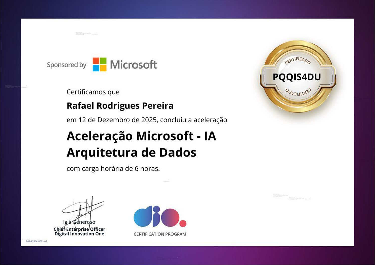 Certificado DIO JavaScript
